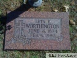 Leta E. Worthington