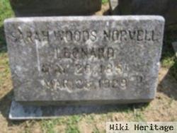 Sarah Woods Norvell Leonard