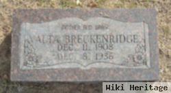 Valta Haney Breckenridge