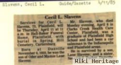 Cecil L Slavens