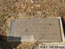 Milam C. Washington