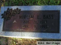 Miriam Bass