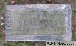 Bertha M Cubitt Norcross