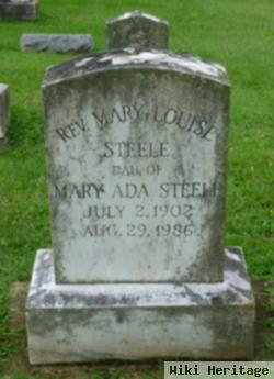 Rev Mary Louise Steele