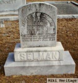 James Ella Selman Alexander