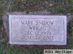 Mary Snidow Wright