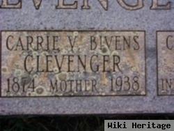 Mrs Carrie V. Bivens Clevenger