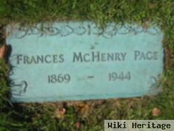 Frances Mchenry Page