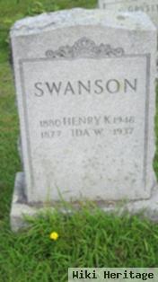 Henry Knut Swanson