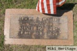 Judge B Gaylor