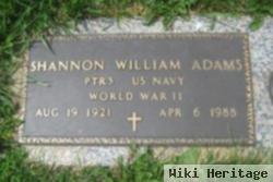 Shannon William Adams