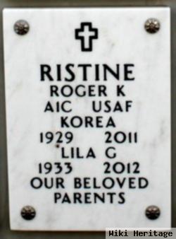 Lila G Ristine