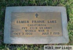 Elmer Frank Lake