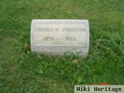 Stephen W Johnston