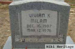 Vivian K. Milam