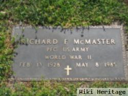 Pfc Richard Francis Mcmaster