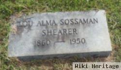 Lou Alma Sossaman Shearer