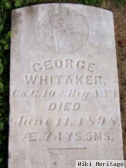 Pvt George C. Whitaker