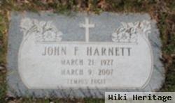 John F Harnett