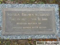 Sophia Brown Lindsay