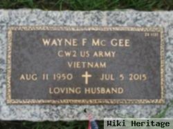 Wayne F Mcgee