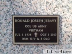 Col Ronald Joseph Jebavy