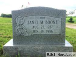 Janet Mcdevitt Boone