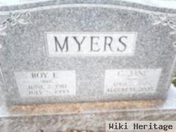 C Jane Myers