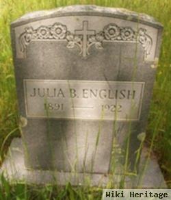 Julia Buchanan English