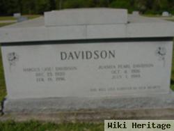 Hargus "joe" Davidson