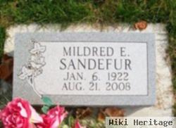 Mildred E. Burkle Sandefur