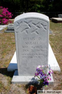 Rufus Devaun Mccall