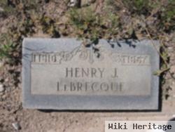 Henry J "le Brecque" Lebrecque