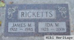 James M Ricketts