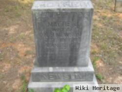 Martha Jane "mattie" Thayer Newsom