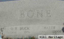 O. F. "buck" Bone