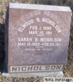 Sarah B Nicholson