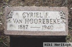 Cyriel Frank Van Hoorebeke