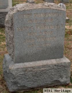 Anna "annie" Frankenfield Rensimer