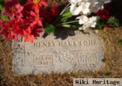 Henry "hank" Lohr