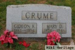 Gideon King Crume