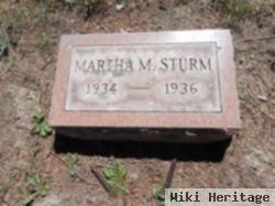 Martha M Sturm