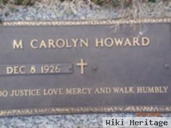 M Carolyn Howard