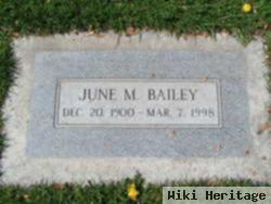 June M Rhodes Bailey