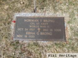 Norman Theodore "bud" Brong