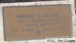 Archie E Bland, Sr