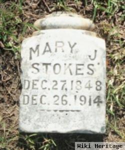 Mary Jane Johnston Stokes