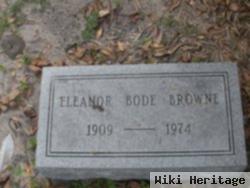 Eleanor Bode Browne