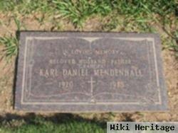 Carl Daniel "karl" Mendenhall