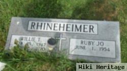 Willie T Rhineheimer